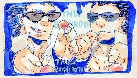 #2broメンバーの誕生日目前だから過去絵で盛り上げようぜ タグお借りします〜残り2時間!