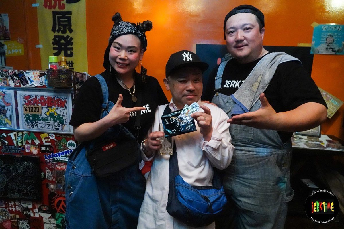STIFFYBOTHWINGS's tweet photo. 2023/4/23(sun)JERK TIME 10th ANNIVERSARY @乃木坂CACTUS 

Photo by @hdzee1972 📷

Respect JERK TIME &amp; @narushaaan_1995 

#乃木坂
#club_cactus
#munchies_sunday
#マンサン
#jerktime
#10th_anniversary
#jerkchiken
#jamaicanfood
#madmax
#wildside
#bothwings
#soulbeat
#hdzee https://t.co/UItE9ApxeN