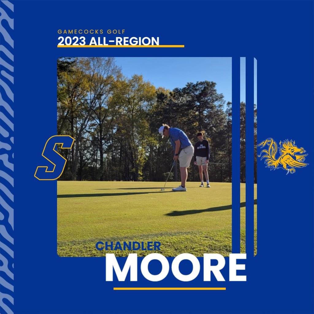 sumtergamecocks's tweet photo. Congratulations to the Gamecocks golf team for qualifying for Lower State! 

Hayden Ardis and Chandler Moore were named to the All-Region Team. They had a great season.

@sumter_high @theitemsports 
#GoGamecocks⛳️ https://t.co/E5gMvAhXeh