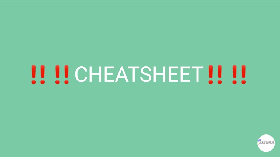 sbmptnfess's tweet image. 👨‍🎓 drop per-cheatsheet an kalian, materi apapun itu. comeon!!
