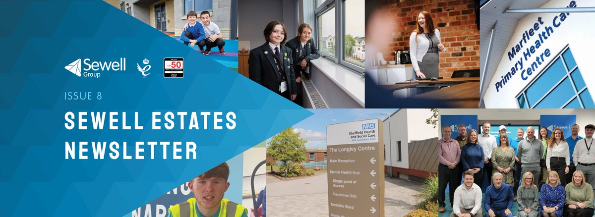 Issue eight of our estates #newsletter shares #employeeownership news, our work to support #mentalhealth facilities in #sheffield, and how we’re supporting the #education sector around special educational needs and disabilities (SEND).

Read more: sewell-group.co.uk/sewell-estates…