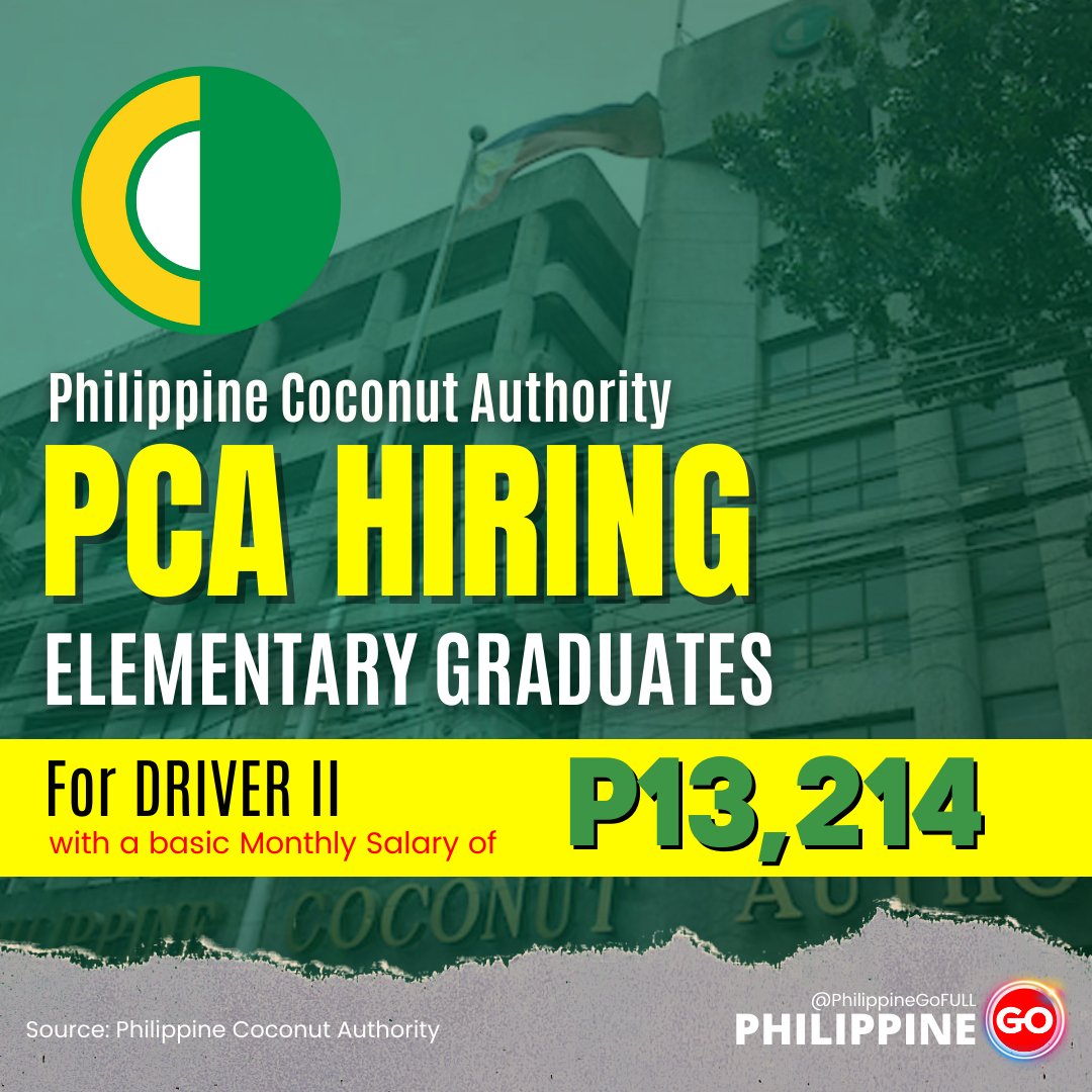 OpportunitiesPH's tweet photo. 𝗡𝗔𝗣𝗢𝗖𝗢𝗥 𝗛𝗜𝗥𝗜𝗡𝗚 𝟮𝟬𝟮𝟯!
https://t.co/xJepuMWTO0

𝗕𝗜𝗥 𝗛𝗜𝗥𝗜𝗡𝗚 𝟮𝟬𝟮𝟯!
https://t.co/rYYwQ39b8i

𝗔𝗧𝗜 𝗛𝗜𝗥𝗜𝗡𝗚 𝟮𝟬𝟮𝟯!
https://t.co/BIlnRBvdTs

𝗣𝗖𝗔 𝗛𝗜𝗥𝗜𝗡𝗚 𝟮𝟬𝟮𝟯!
https://t.co/9ovV0aWjNM https://t.co/4k1ih2hWtc