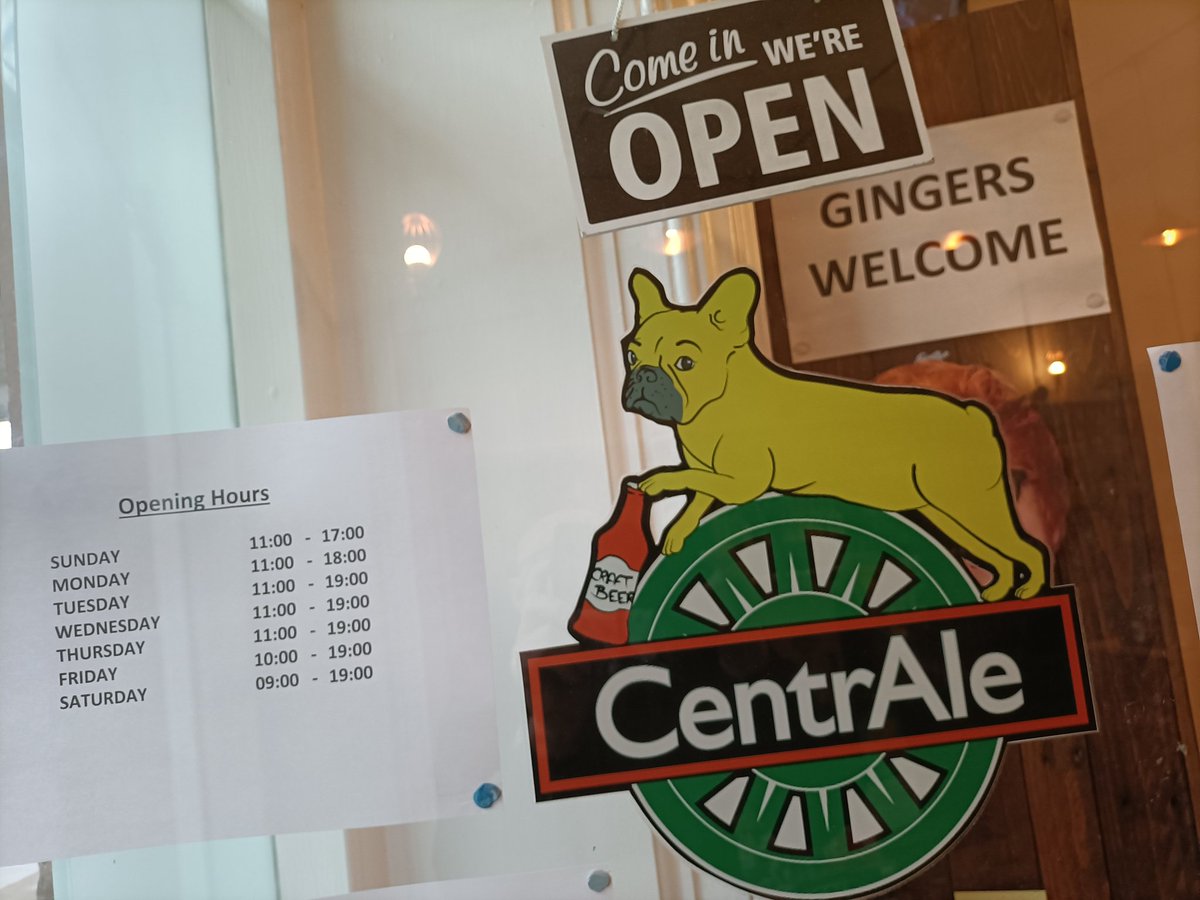 Announcement. 
Sad &amp; good news:

Sad: we are not extending our lease in Newcastle Station. 

Good: 
1. Bruce is retiring. 
2. Ellen has a new job with Ambulance Service
3. We'll be open as normal until the end of May. 
You can help us out by buying all our stock before we close🤠
