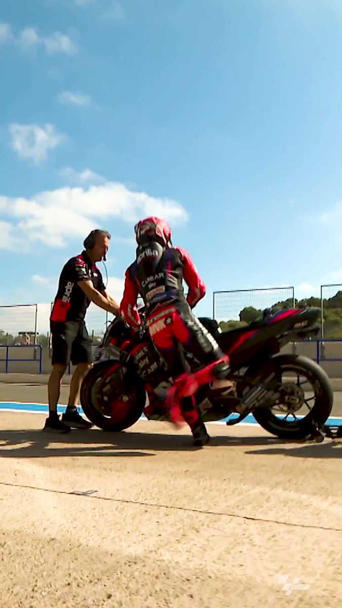 MotoGP™🏁 on Twitter "Racking up mileage and testing plenty of new bits
