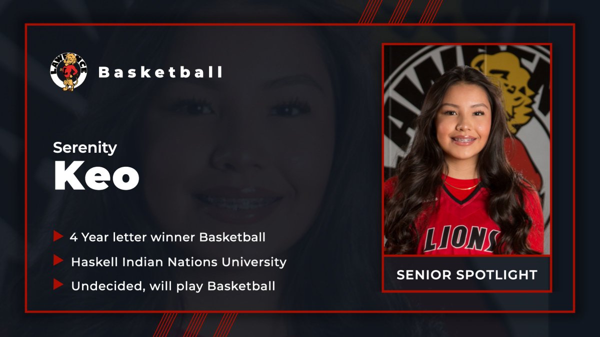 LawHS_Athletics's tweet photo. Senior Spotlight!
#GoChestyLions #LionTrained #Seniors
🦁🔥🎓 https://t.co/HQWg8pWoeA
