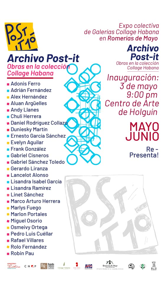 LaJiribilla's tweet photo. 📑Post-it 10 llega al Oriente del país durante Romerías de Mayo

#Postit2023 #Cuba #CubaEsCultura https://t.co/VjypcFxuLA