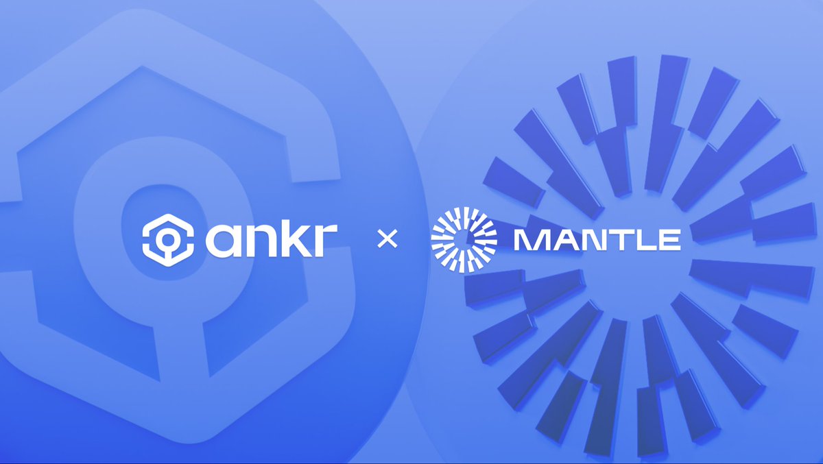 ankr's tweet photo. Ankr 🤝 @0xMantle

We are very excited to announce our newest blockchain RPC connection: Mantle ⚡️

Users will be able to access #Mantle Ecosystem and Premium RPCs, make request calls, and receive information returns that are identical to the results you would get by running a Mantle full node themselves 🫡

Let’s #BuildonMantle 🚀🤍

Read more ⬇️
https://t.co/OBzmSMqFua