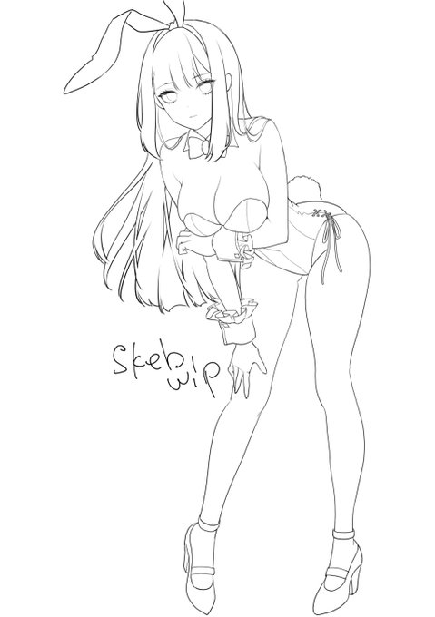 Skebは一件完成で納品待ち(スタッフが確認中…のまま動かない、問題ある箇所はないと思うんだけどな)
もう一件線画が完成、もう一件はラフ完成となってます! 