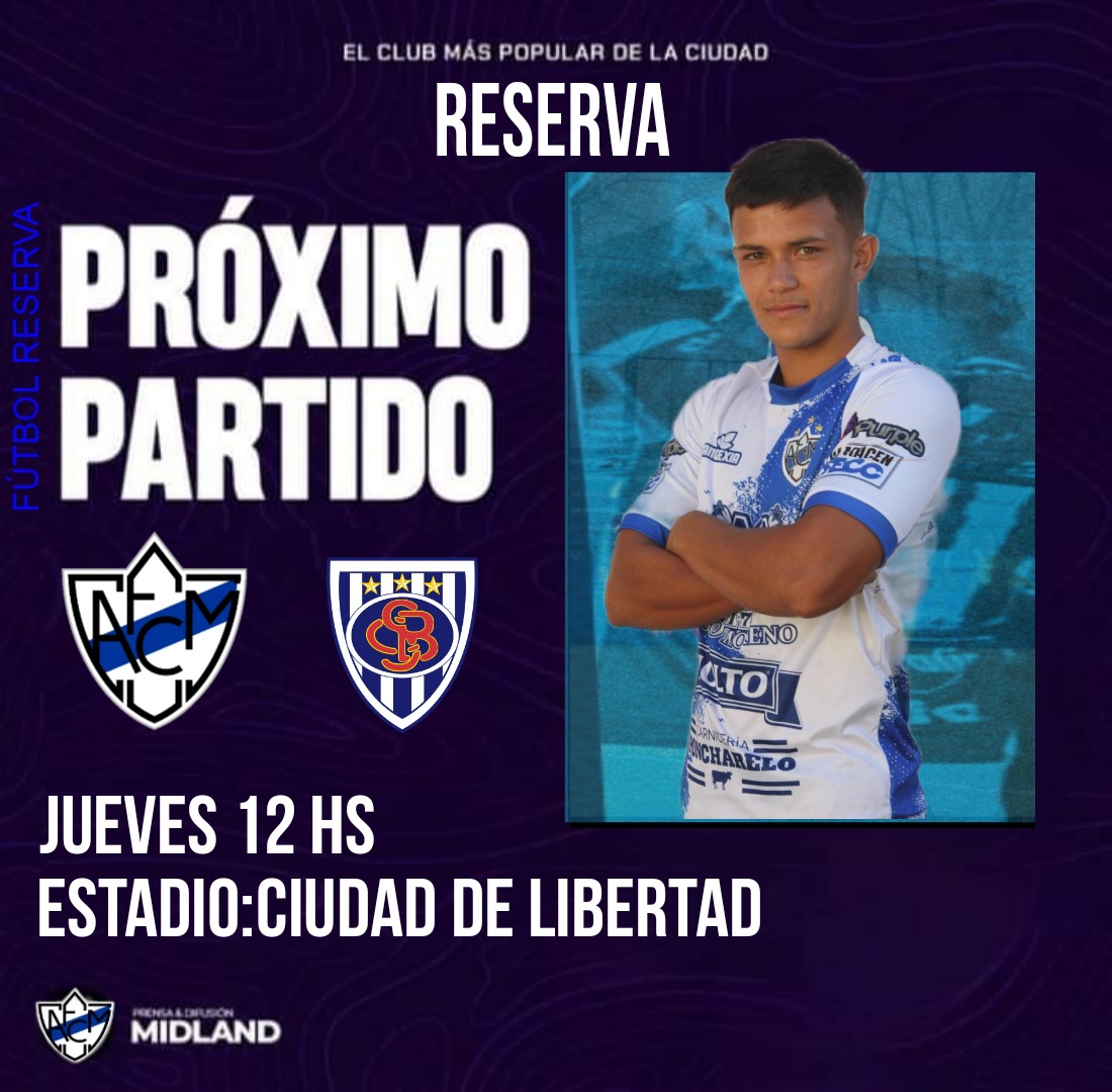 #Fútbol #TerceraC

Por la primera victoria 

El próximo jueves 12hs en el Estadio Ciudad de Libertad, la reserva del #Funebrero se medirá con <a href="/sbarracas/">Sportivo Barracas</a> por la fecha 3 del torneo. 

Los dirigidos por Daniel Zulaica buscarán quedarse con los tres puntos. 

#VamosMidland ⚪💙⚪