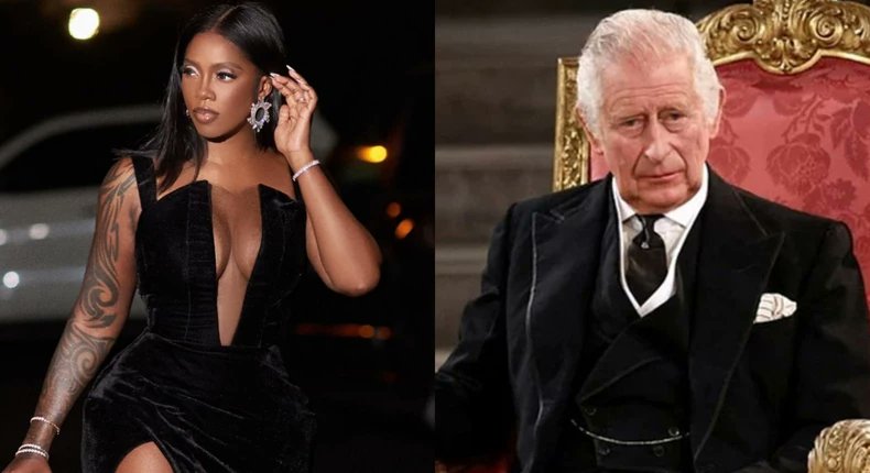 PulseGhana's tweet image. Tiwa Savage will perform at the coronation of British monarch King Charles III bit.ly/3p4SLfh