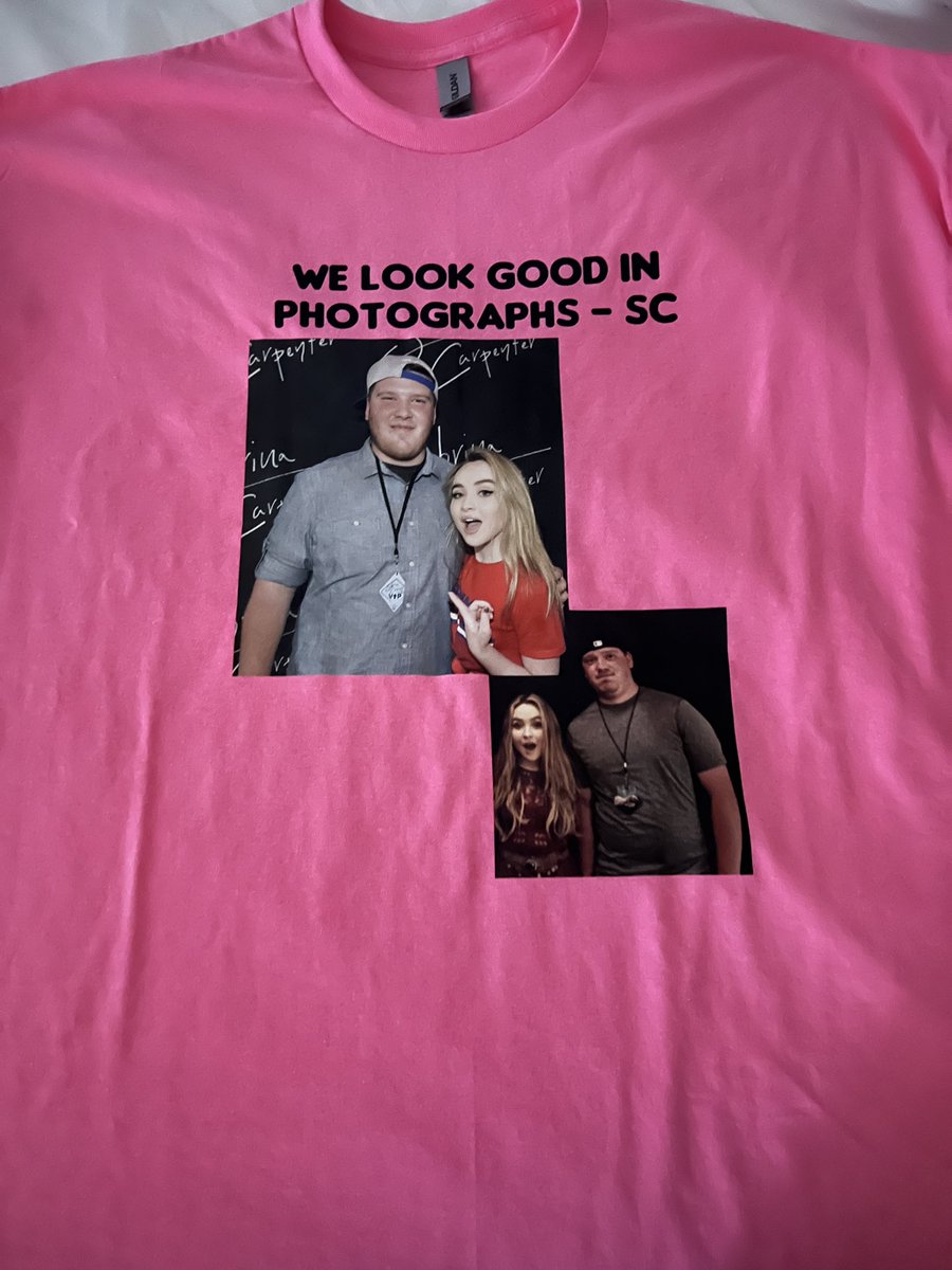 T_Hard17's tweet photo. @SabrinaAnnLynn be on the lookout for this shirt tonight💕 The guy wearing it is way excited 🥰 #ryman #EmailsICantSendTour https://t.co/VXEvEMYMsN