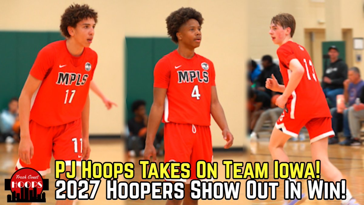 FreshCoastHoops's tweet photo. New Video!
PJ Hoops 2027 Takes On Team Iowa 2026 At #PrepHoopsLive! @PHCircuit
Full video: https://t.co/ADbtnuCsOb https://t.co/FyD3KNHc6c