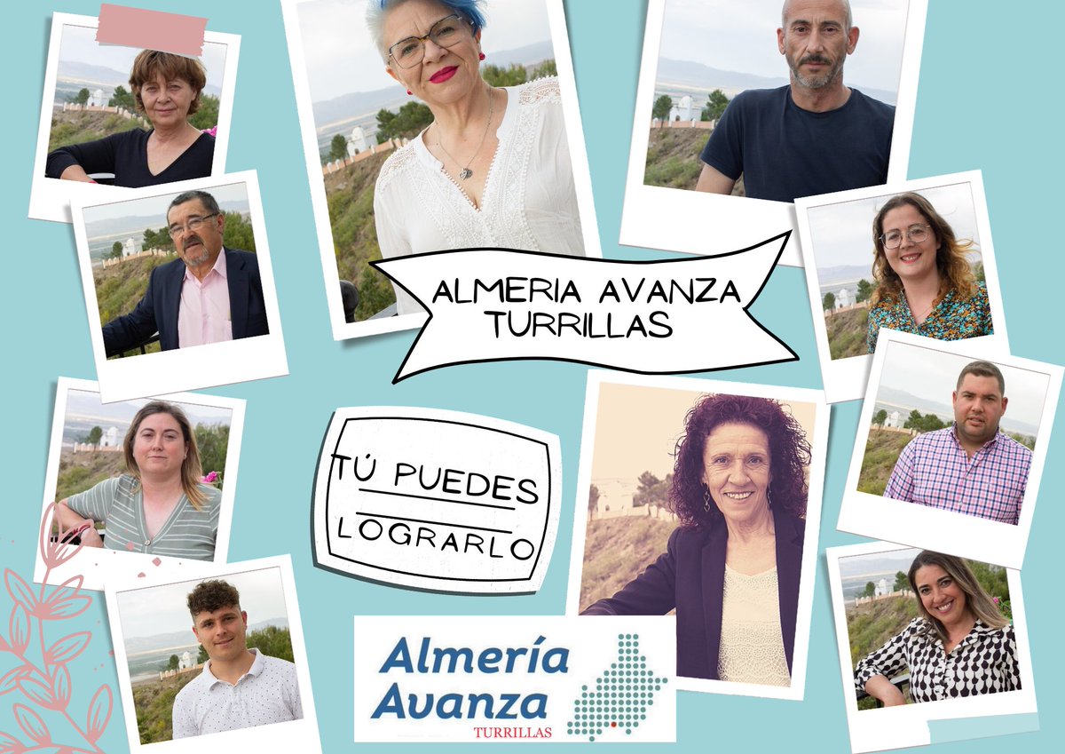 AvanzaTurrillas's tweet photo. ¡Nos presentamos!
Somos un grupo de personas que tenemos un único objetivo en común, y es que Turrillas avance para bien.
Nuestros nombres son Inmaculada, Pepe, Gema, Luis, Juan, Marta, Alejandro, Inma, Carmen y por último, y no menos importante, Encarnación. https://t.co/EZ8vkvfMYi