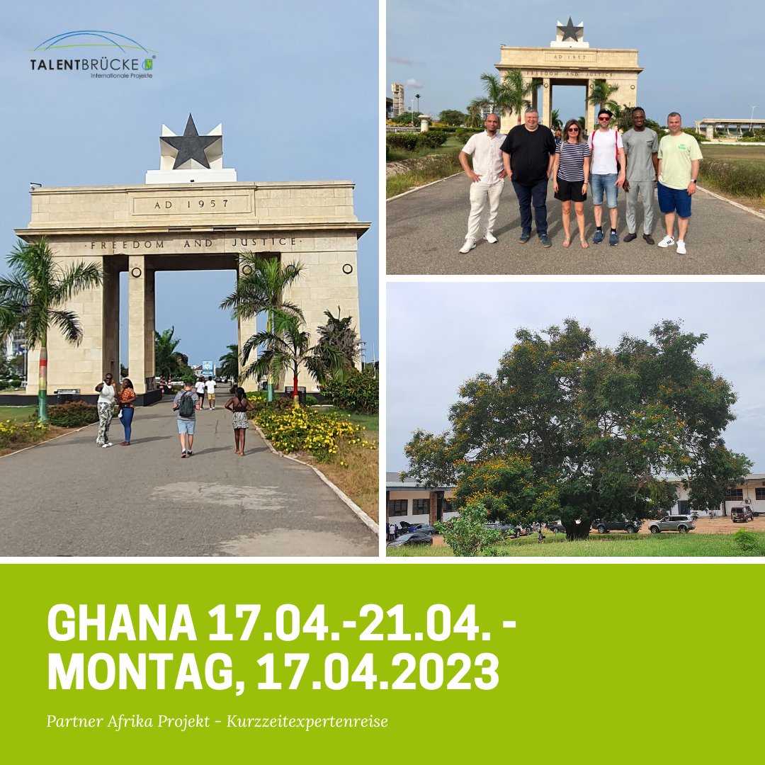 In April we were invited to travel to Ghana on behalf of the construction industry NRW. We showed possibilities for vocational orientation and discussed with local partners. Now we will adapt it.
#ghana #accra #tamale #carrerguidance #partnerafrica #attc #ptc <a href="/attc_ghana/">Accra Technical Training Centre</a>  <a href="/BFWBau/">BFW-NRW</a>