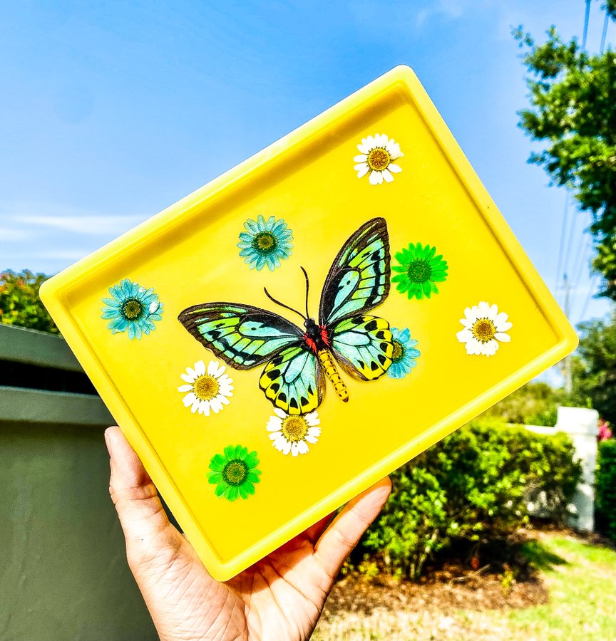 Aurora Butterfly Sunshine Skies Rolling Tray🌿