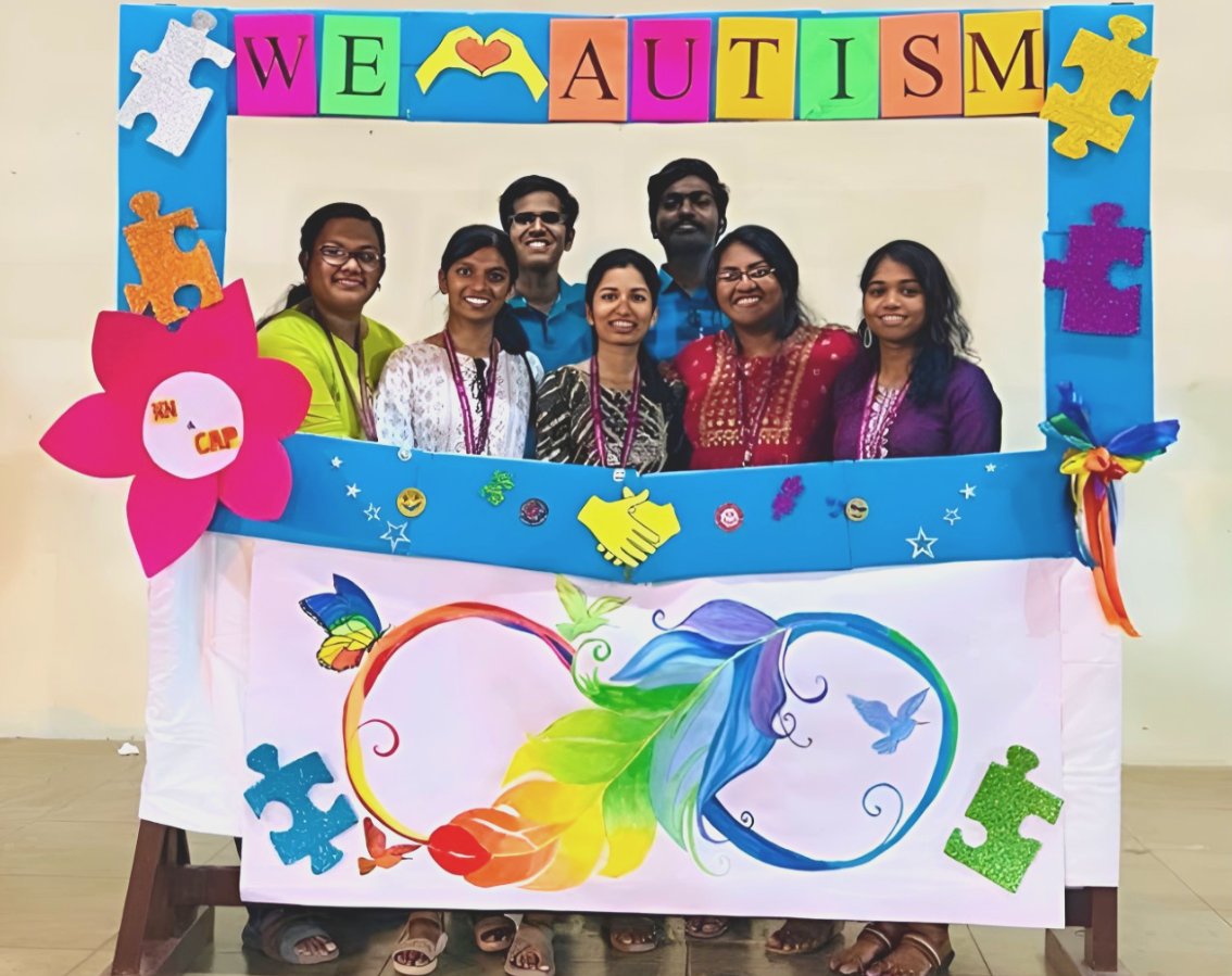 OffCMCVellore's tweet photo. #AutismAcceptance #embraceinclusion #makeadifference #transformingthenarrative #CMCmission https://t.co/nPrKsWhhks