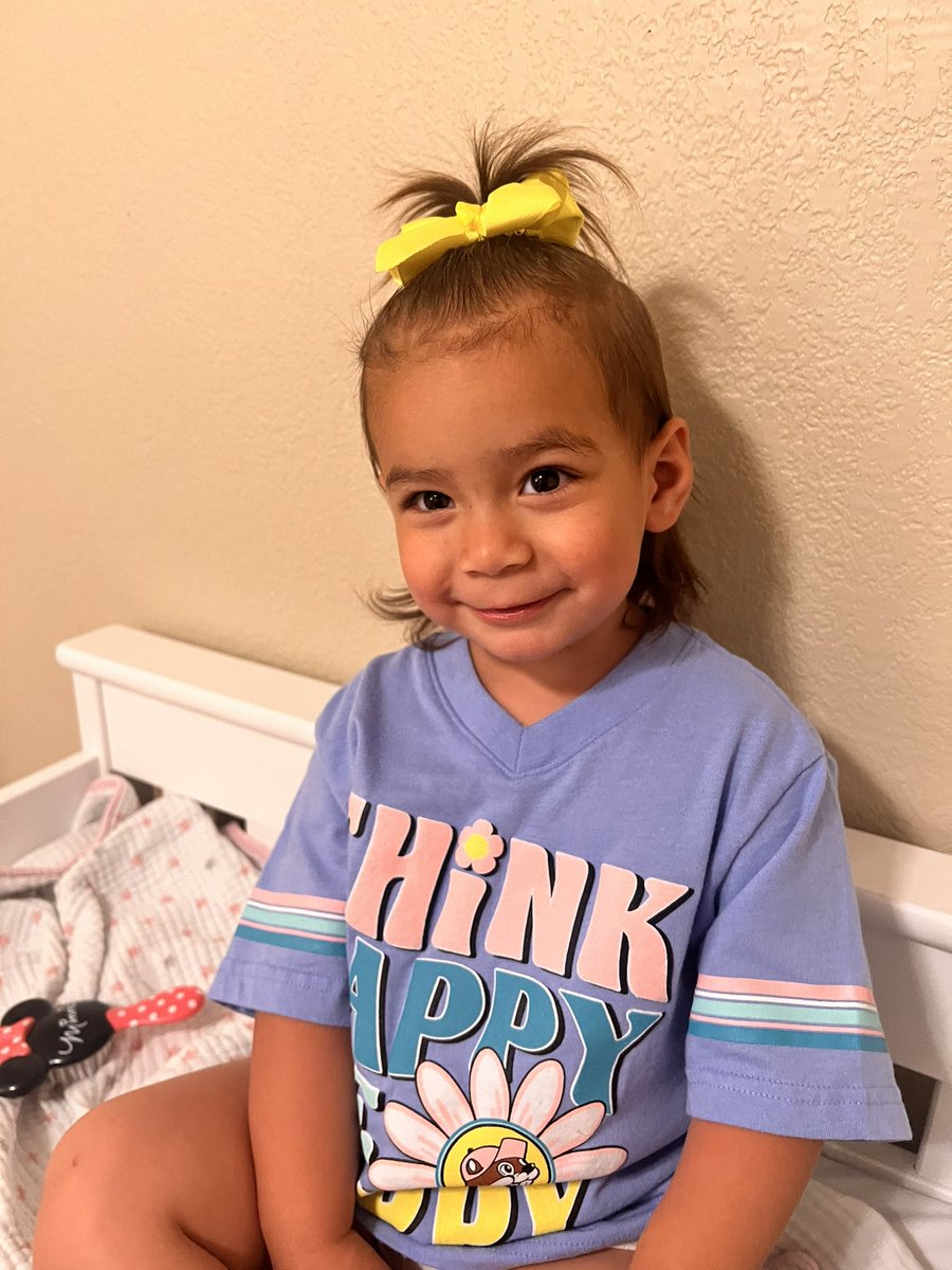 BiancaErtter's tweet photo. Pure dopamine this morning! I sure did something right in this life to deserve this light of mine! #bigtee #highpony #thinkhappy https://t.co/5hddYZqfs3