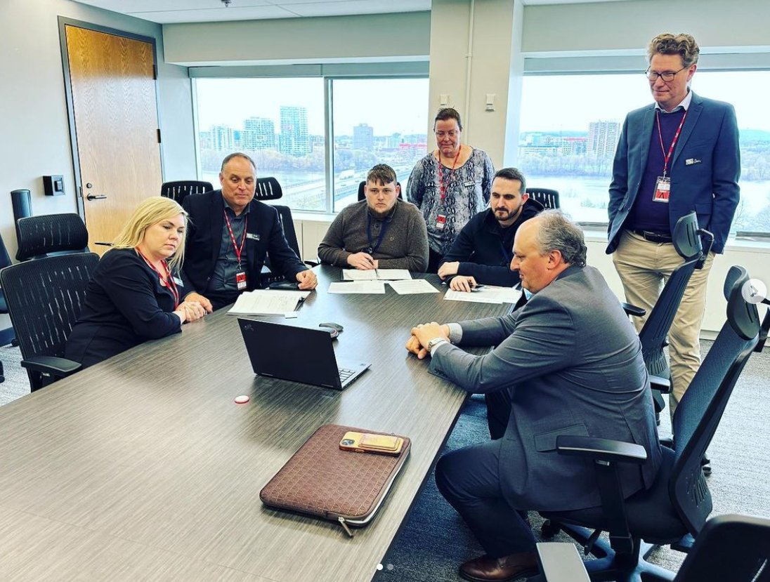 CCMasonryPA's tweet photo. #CCMPA joins Concrete & Cement allies at Federal Lobby days.
Some great meetings as we collaborate with government, united on driving the path to #NetZero, discussing how #Concrete contributes to a resilient, healthy, and prosperous Canada. https://t.co/Fo9GmsSXl8