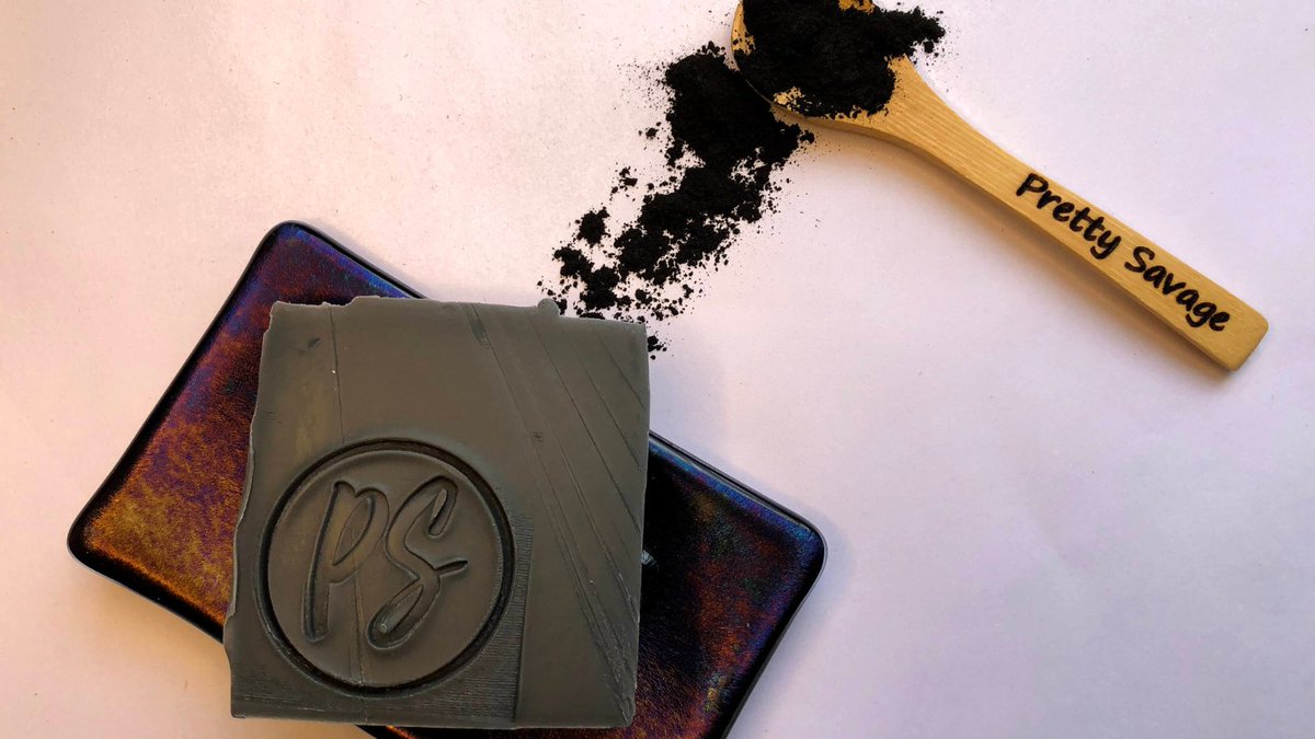 I'm often asked what soap is best for faces, without a doubt I recomend Schweet Savage. The activated charcoal is a winning ingredient here. pretty-savage.co.uk/product/schwee… #EarlyBiz #Natural