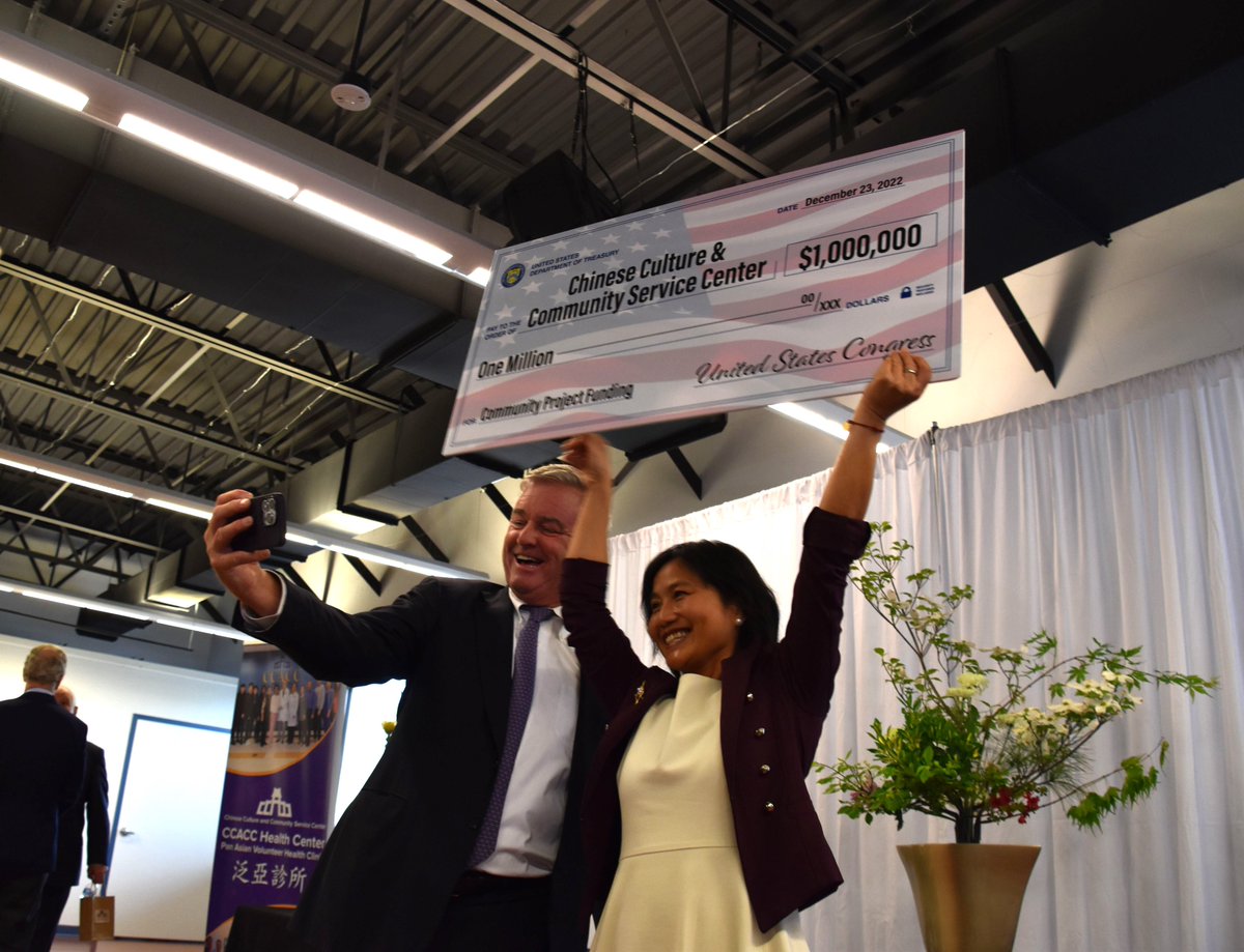 That’s why it’s so important that this clinic provides culturally specific care to our AAPI community – to meet them where they are.
I cannot wait to see what the future holds for the CCACC as you all continue working to ensure Montgomery County residents are cared for.