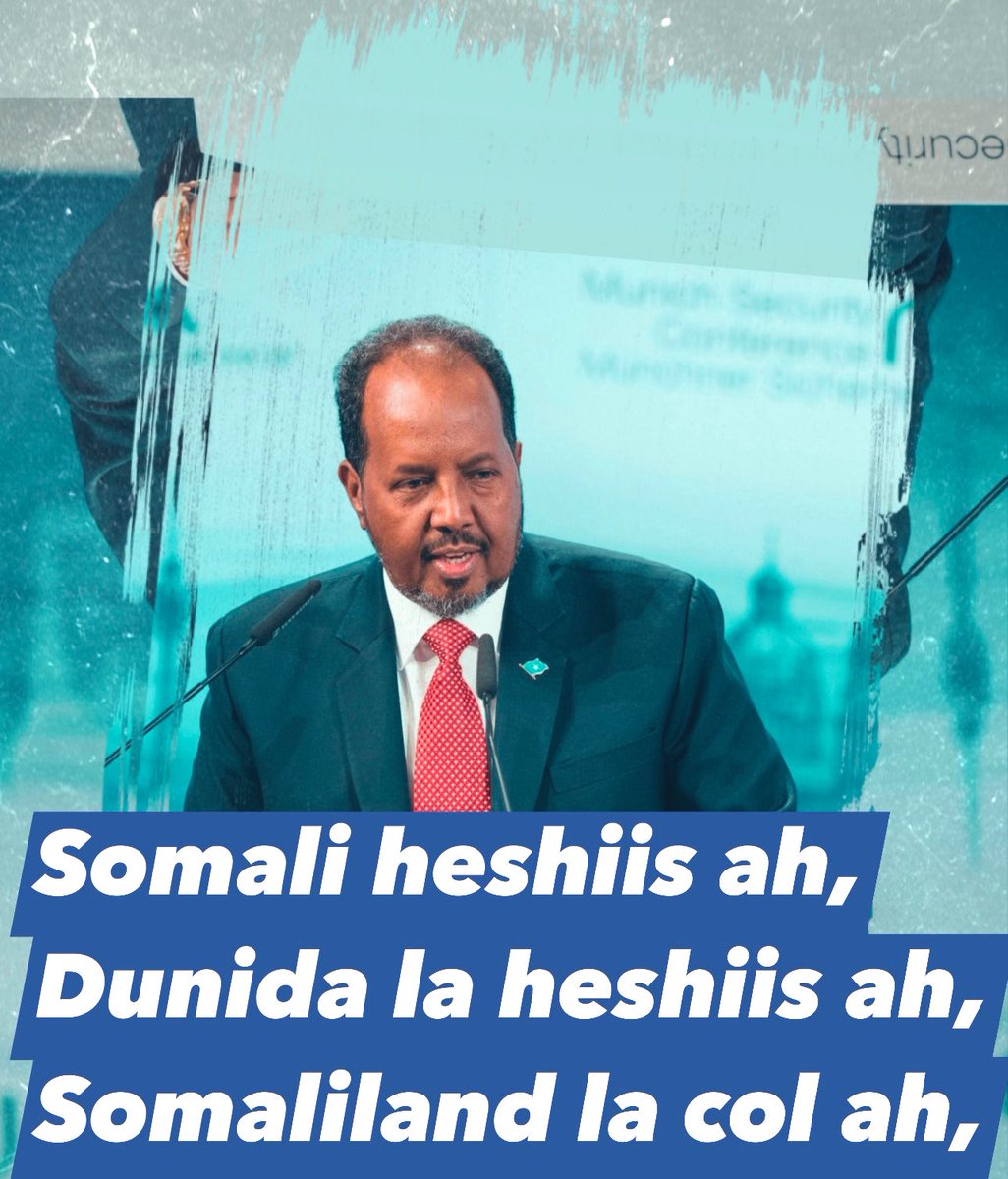 Somalia waxay Somaliland kula heshiiyeen inaysan faragelin siyaasadda arrimaha gudaha Somaliland, sida wixii dawlad iyo shacabkeeda u dhexeeya IWM.

Balse: "Sidii naagtii gambada taabatee
gacanta loo madhay
ee hadana meeshii xumeyd galisey
gabaygu sow maaha" ~ Qamaan Bulxan