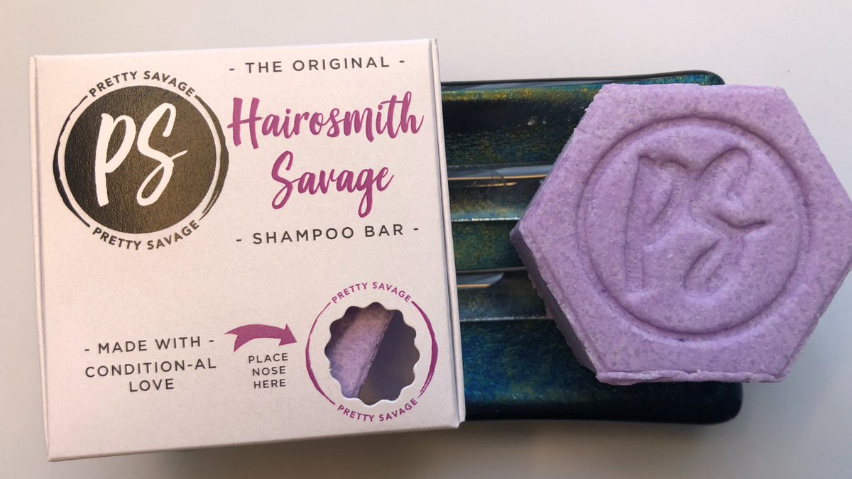 Shampoo bars are a great plastic free swap to make. This one lasts 60 washes and leaves your hair soft and smooth. pretty-savage.co.uk/product/hairos… #ElevensesHour #PlasticFree
