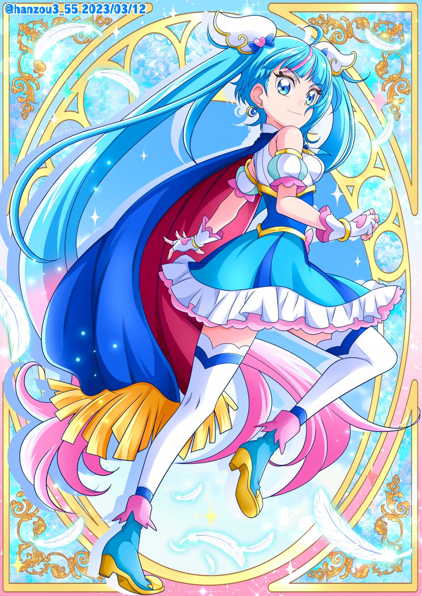 #GWはフォロワーさんが増えるらしい  プリキュアをメインに色々と描いてます。