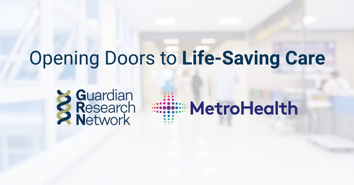 GRN is excited to announce that the MetroHealth System recently joined its nationwide healthcare research consortium. This partnership will bolster MetroHealth’s translational research efforts for patients in underserved Ohio communities.

Read more: bit.ly/3LGlXT2