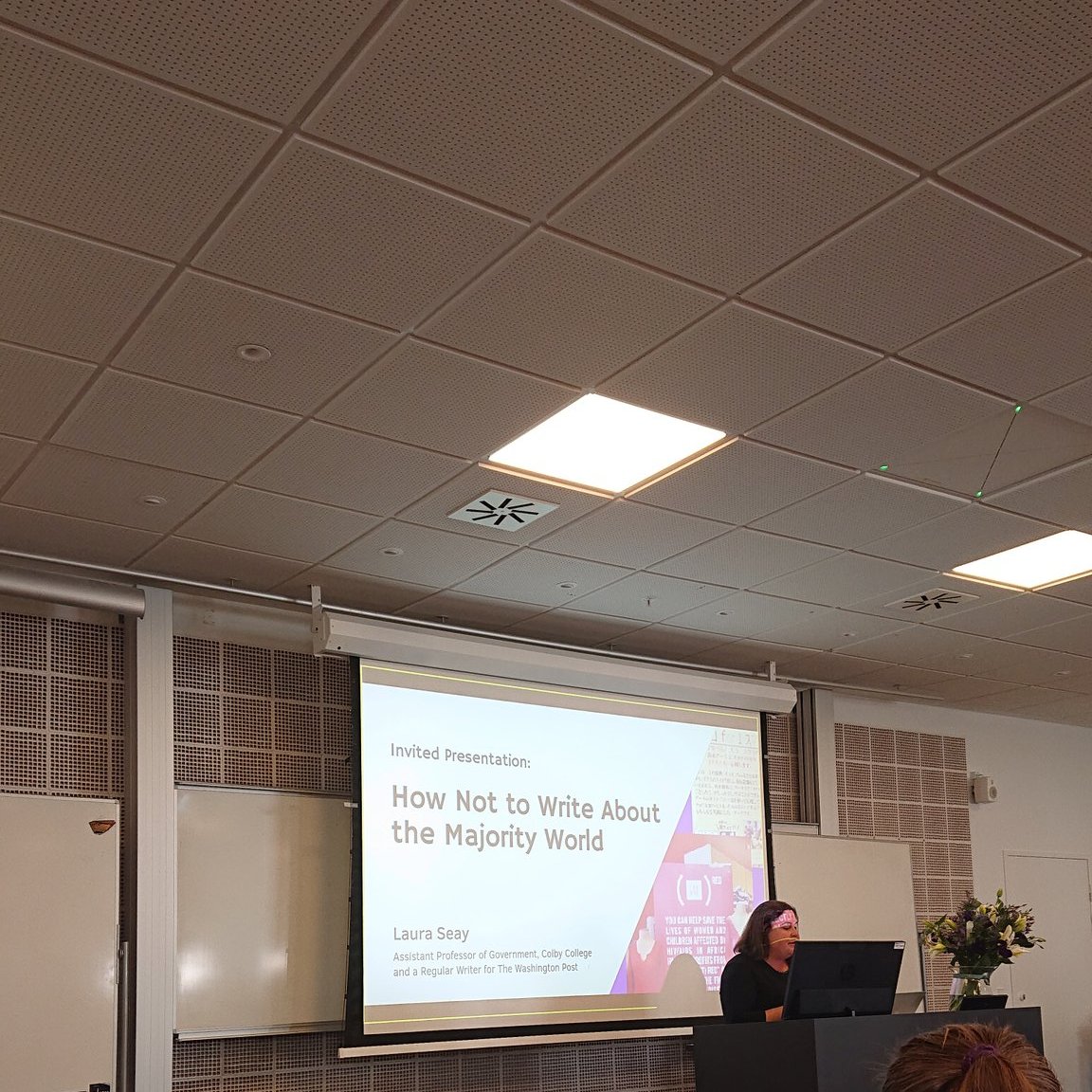 Real talk for public scholarship from @texasinafrica: 'You cannot talk about 'imaginaries' or 'necropolitics' or 'stakeholders' - normal people don't talk like that. It's painful for you, but [the alternative] is more painful for the reader.' #coco2023