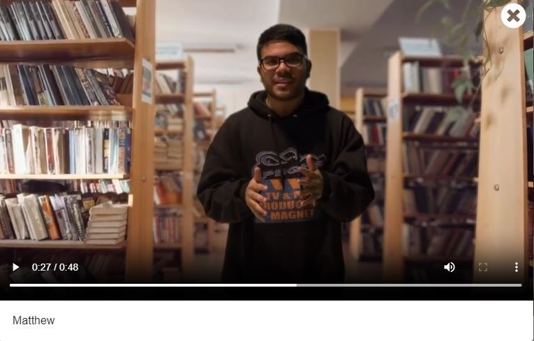 A group of our PBGHS TV &amp; Film 🎥 Academy seniors are top 10 finalists in a national contest, and have the opportunity to win a $2,000 scholarship. Please click the link below and vote for Matthew. Voting is open until May 15th. Thanks!
districtsmakethedifference.org/video-contest