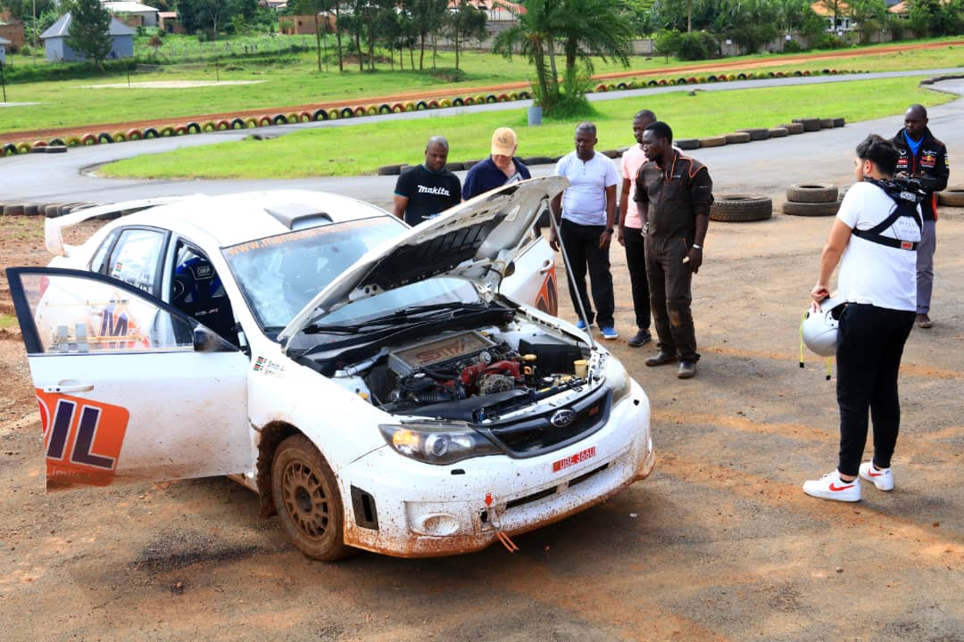Garage tour, Rio Smith tests Subaru Impreza GBV, hired from Yasin Nasser #POAUR2023