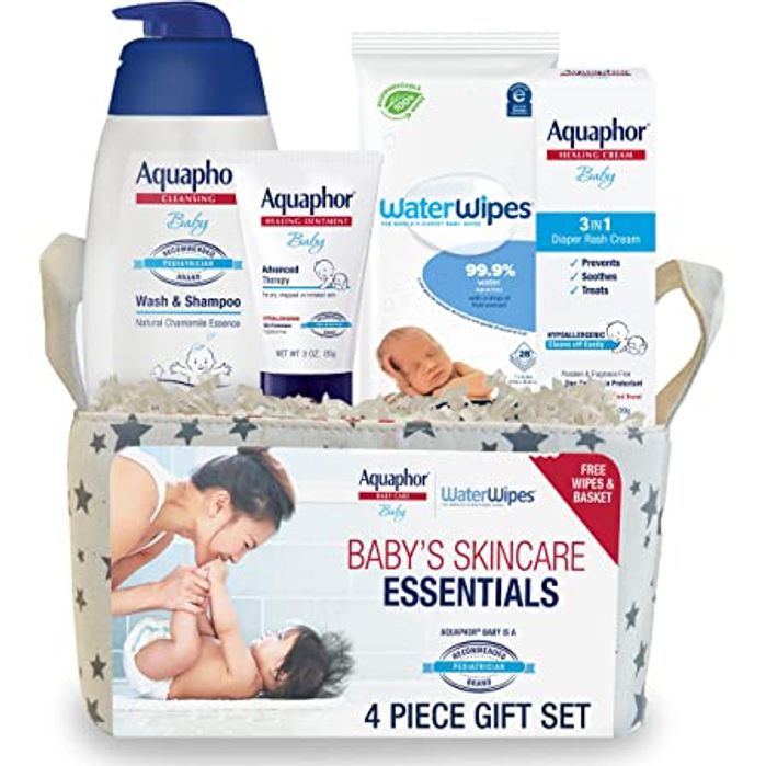 ParentDeals's tweet image. Aquaphor Baby Welcome Baby Gift Set - Free WaterWipes and Bag Included - Healing Ointment, Wash and Shampoo, 3 in 1 Diaper Rash Cream
Price: $21.47

amazon.com/Aquaphor-Baby-… #Aquaphor #AquaphorBaby #AquaphorBabyWelcome