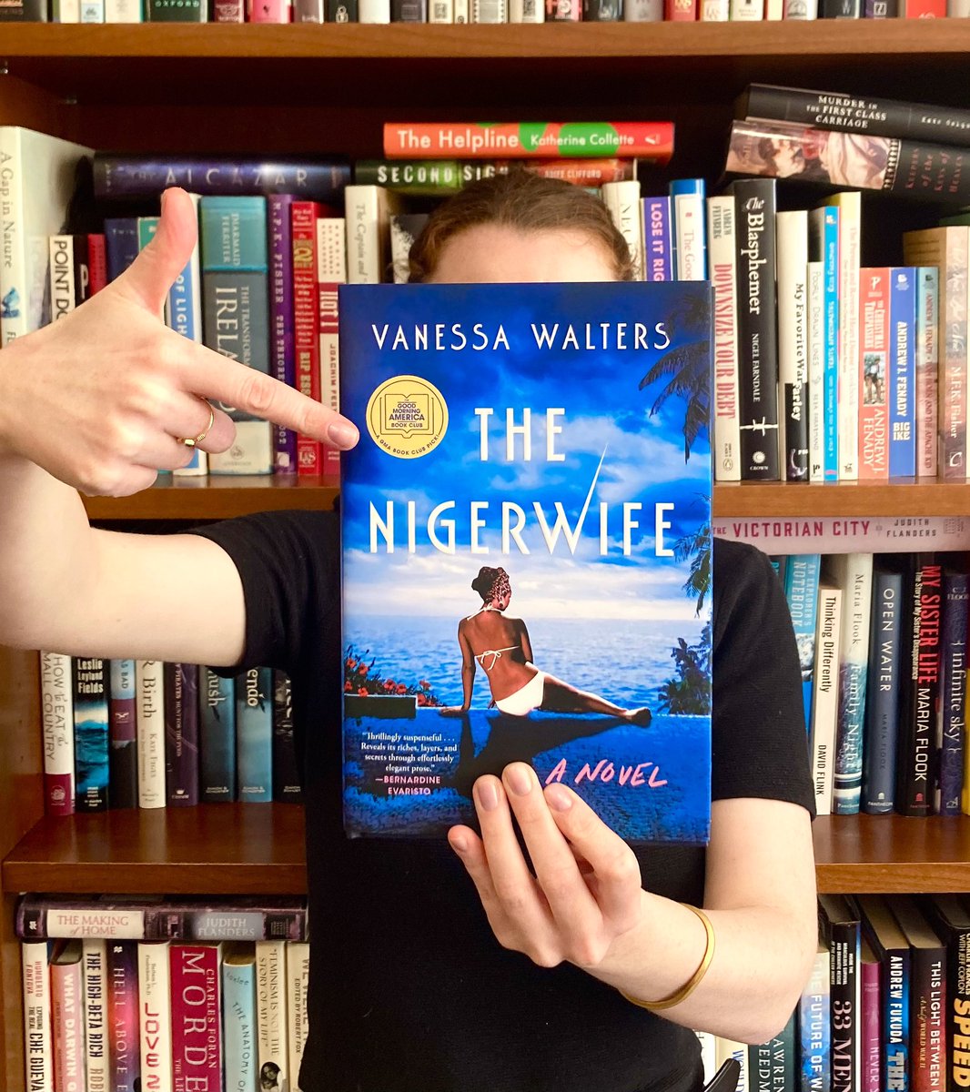 The secret is OUT! <a href="/VanessaWalters/">Vanessa Walters</a>’ brilliant debut THE NIGERWIFE has been selected as the May GMA book club pick!! I’ve been screaming about this book for a year, and I’m SO excited for people to read! CONGRATULATIONS VANESSA!!! 🍾🍾🍾