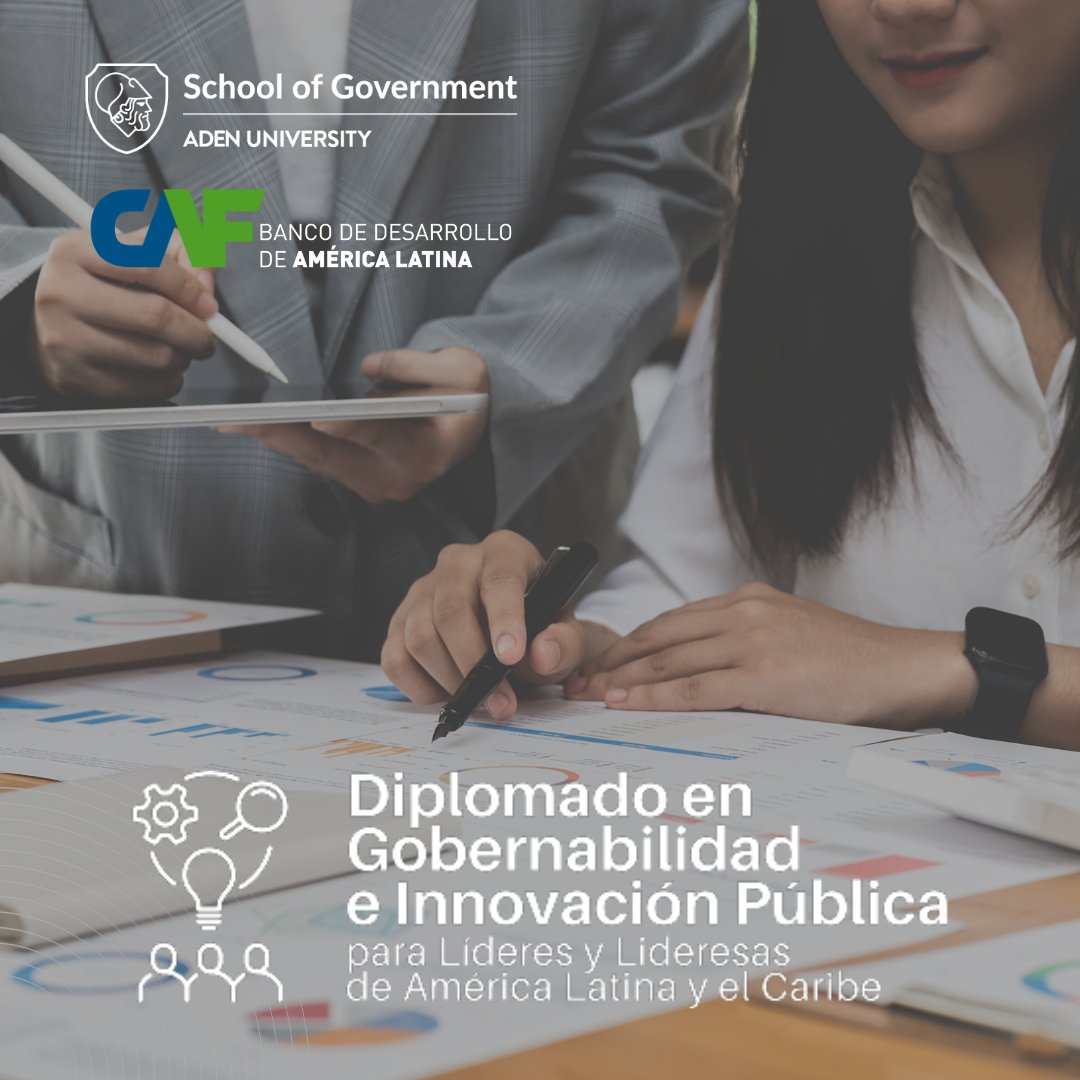 ADENGovernment's tweet photo. 🎓 Diplomado en Gobernabilidad e Innovación Pública

Un programa que eleva el nivel profesional para alcanzar la excelencia en la gestión y políticas públicas en Panamá y el Caribe. Formamos lideres y lideresas en América Latina.

📩 escueladegobierno@aden.org

#Aden https://t.co/bmWfWfrWyr
