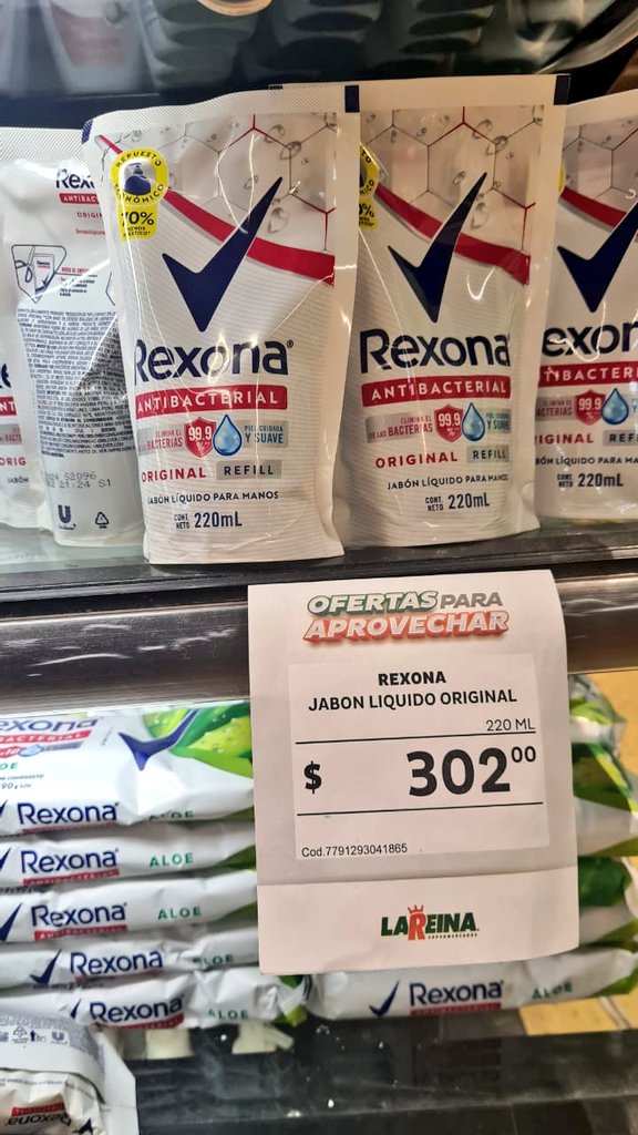 PreciosRosario2's tweet photo. #PaseandoPorElSuper 🛒👫
Volvimos al súper después de que estén cerrados por el 1° de Mayo
💰 $119,99 Polenta #PrestoPronta
💰 $172,36 Limpiapisos #Cif
💰 $302,00 Jabón Líquido #Rexona
💰 $348,00 Mermelada #Arcor
📍 @super_lareina (Bv. Oroño)
#FotoTestigo 📸 https://t.co/MDC2Vkwezl