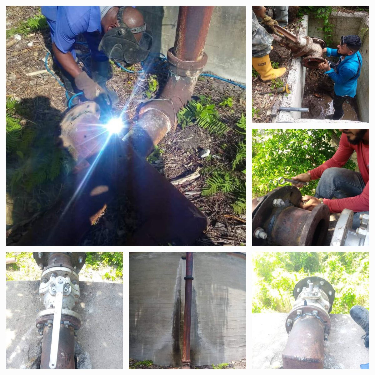 #aguasoeste #ueblitoral #Mayabeque Se da terminación al trabajo  del #tanqueprincipal  del Municipio de Santa Cruz del Norte - Santacruceños , acciones en conjunto con la EAA Mayabeque. #AYS