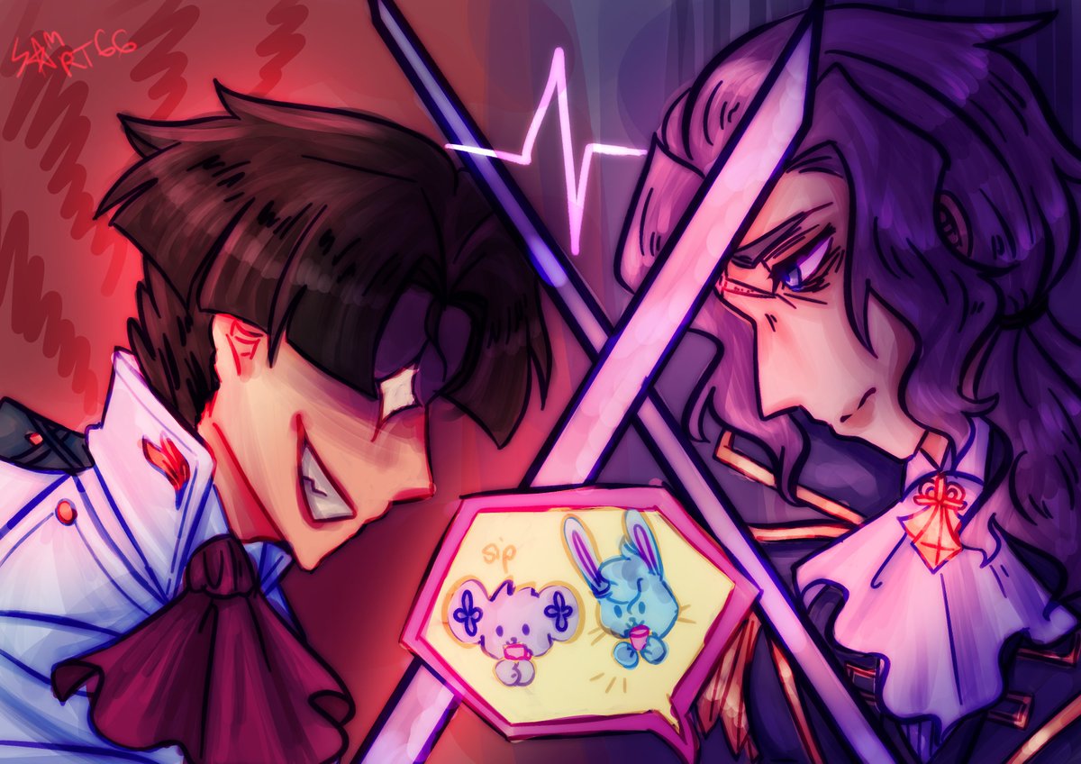 #baroasoryuuweek2023 day 2 - tension / swords

(insert that one adhd vs autism meme here)