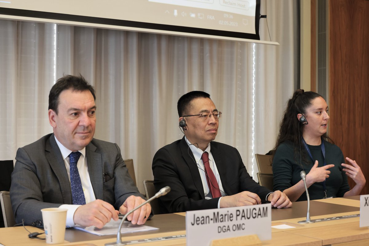 WTO (@wto) on Twitter photo At a Sustainable Rounds event with #France and #Gambia, DDG <a href="/xiangchen_zhang/">Xiangchen Zhang</a> highlighted developing countries' increasing involvement in environmental discussions, while DDG <a href="/Paugam_Commerce/">Jean-Marie Paugam</a> welcomed the private sector's constructive engagement in #WTOPlastics talks. At a Sustainable Rounds event with #France and #Gambia, DDG <a href="/xiangchen_zhang/">Xiangchen Zhang</a> highlighted developing countries' increasing involvement in environmental discussions, while DDG <a href="/Paugam_Commerce/">Jean-Marie Paugam</a> welcomed the private sector's constructive engagement in #WTOPlastics talks.