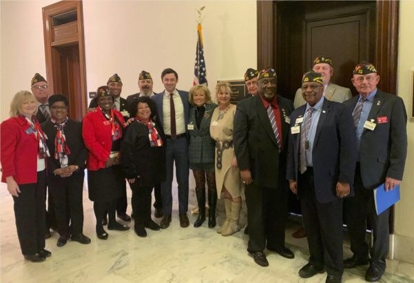 VFWHQ's tweet photo. The VFW Legislative Conference may have concluded in March, but our advocacy in action never stops. Shout out to the VFW Department of Georgia representing on The Hill! #VFWStrong
https://t.co/j9liPD8Vqm https://t.co/ObrYtjGhQ2