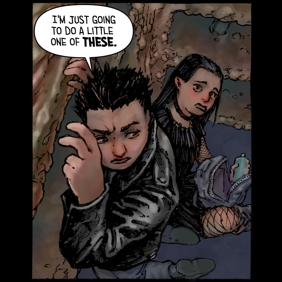 sourflesh's tweet photo. Shelbyville adaptation Page 9 of 13
โSeven Feet Tall.โ
#horrorcomics #shelbyville #kingcast #silenthill #stephenking #comicart #strangerthings #traditionalink #clipstudiopaint https://t.co/srGpkCFXTH