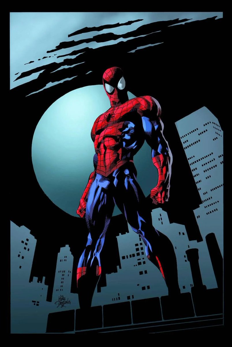 RT @spideymemoir: Spider-Man by Mike Deodato, Jr! https://t.co/FvUmgozsdz