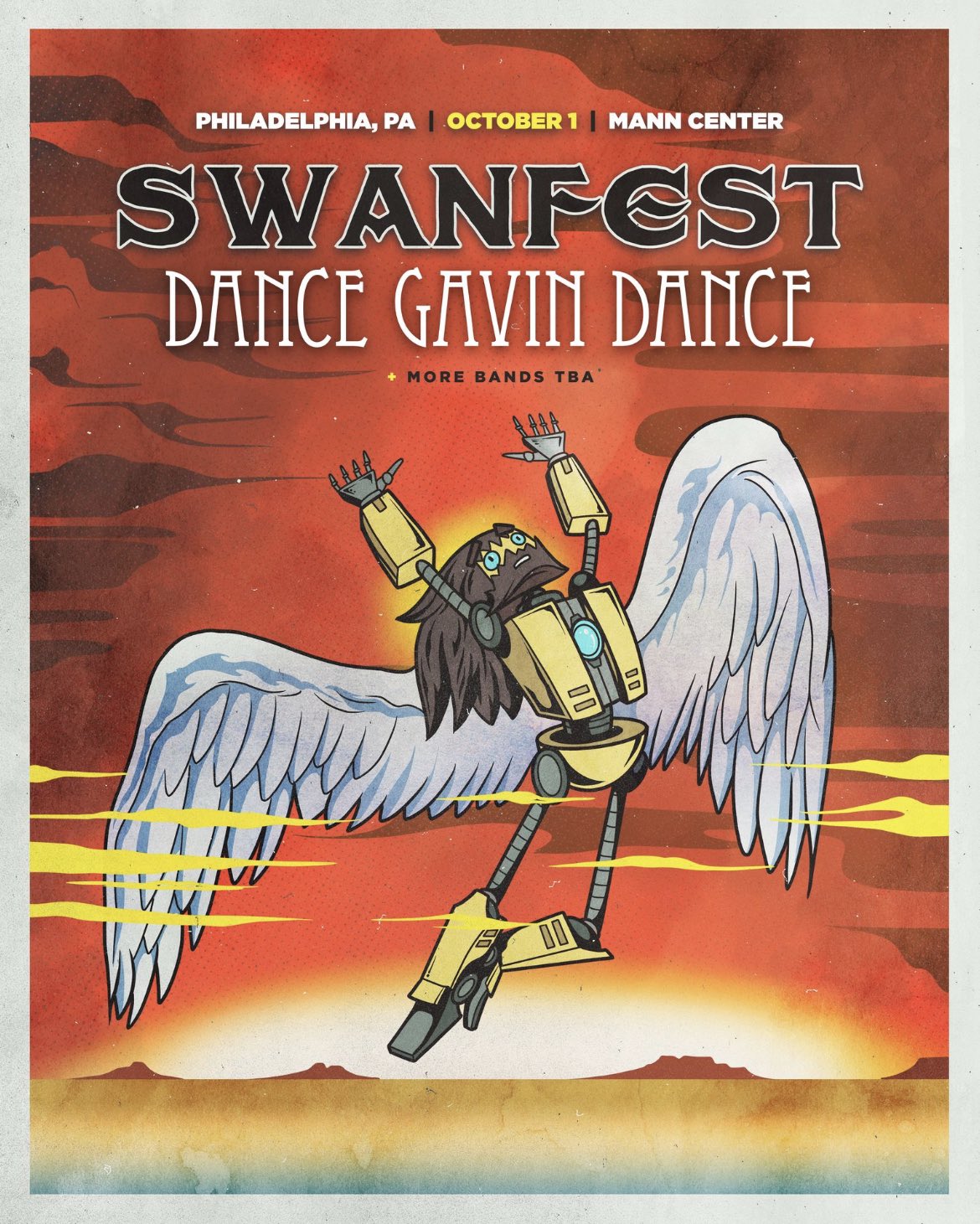 🎰🧃Dance Gavin Dance🍓 on Twitter "Sunday, October 1st the Mann Center