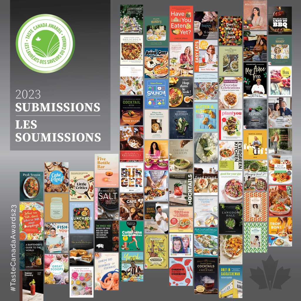 Taste Canada🇨🇦 (@tastecanada) on Twitter photo (1/2) #TasteCanadaAwards23 Submissions are in! <a href="/HHPublishing/">Heritage House</a>
<a href="/DMPublishers/">Douglas & McIntyre</a> <a href="/umanitobapress/">U of Manitoba Press</a> <a href="/coachhousebooks/">Coach House Books</a> <a href="/SimonSchusterCA/">Simon & Schuster CA</a> <a href="/QuartoBooksUS/">Quarto Books US</a> <a href="/HachetteUS/">Hachette Book Group</a> @RobertRoseBooks <a href="/FormacBooks/">Formac Publishing</a> <a href="/BreakwaterBooks/">Breakwater Books</a>
<a href="/Figure1Pub/">Figure 1 Publishing</a> Full list: l8r.it/QhIL
(1/2) #TasteCanadaAwards23 Submissions are in! <a href="/HHPublishing/">Heritage House</a>
<a href="/DMPublishers/">Douglas & McIntyre</a> <a href="/umanitobapress/">U of Manitoba Press</a> <a href="/coachhousebooks/">Coach House Books</a> <a href="/SimonSchusterCA/">Simon & Schuster CA</a> <a href="/QuartoBooksUS/">Quarto Books US</a> <a href="/HachetteUS/">Hachette Book Group</a> @RobertRoseBooks <a href="/FormacBooks/">Formac Publishing</a> <a href="/BreakwaterBooks/">Breakwater Books</a>
<a href="/Figure1Pub/">Figure 1 Publishing</a> Full list: l8r.it/QhIL
