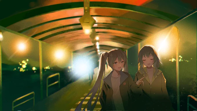 MIKU×GUMI  #初音ミク