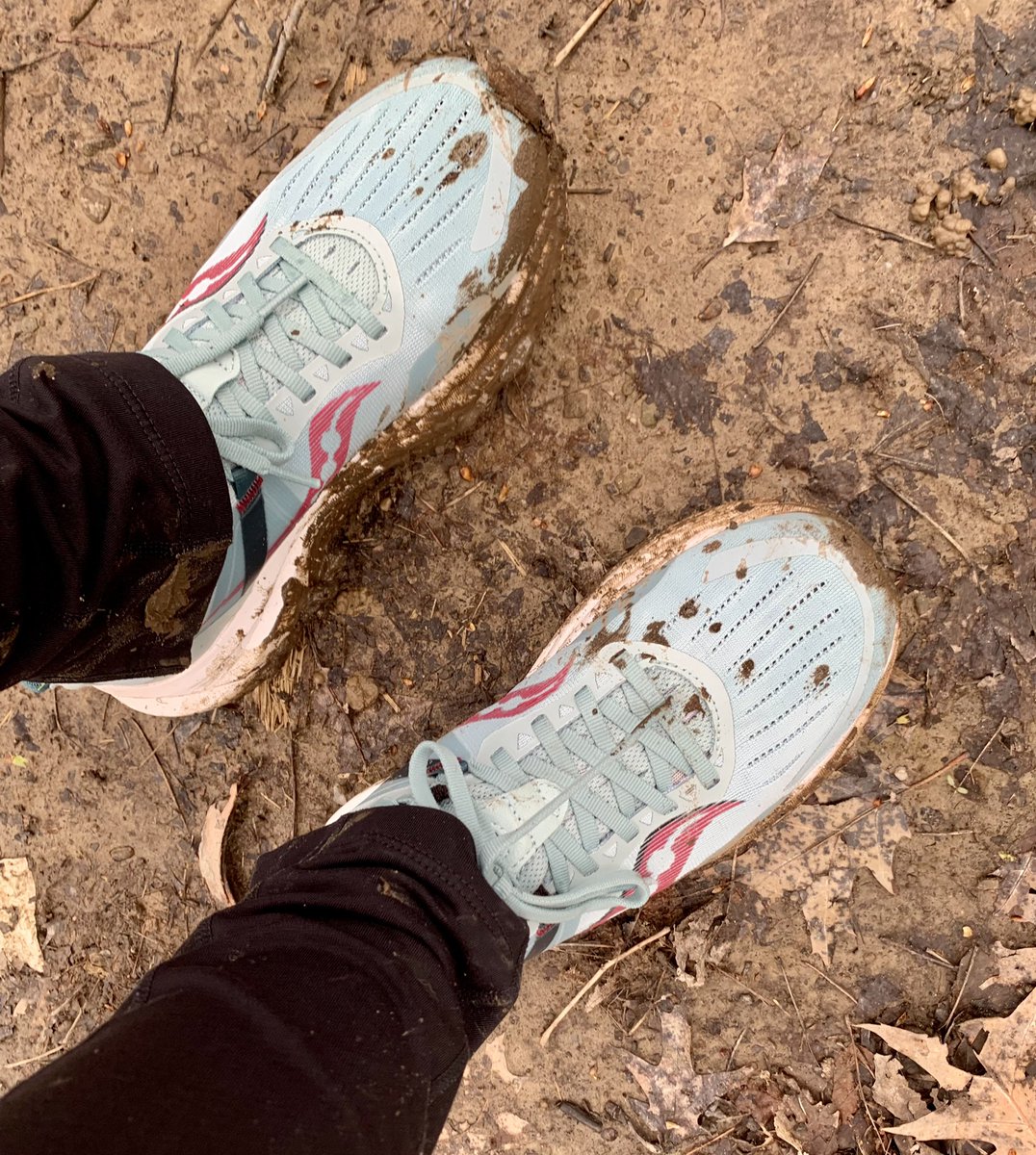 werewolfmama's tweet image. Perhaps trail running isn’t the best choice after 3 straight days of rain 🤔🙄🏃🏼‍♀️ #runner #running #runlife #trailrunning #muddy #muddyrun #timetowashmyshoes #imadork #worthit
