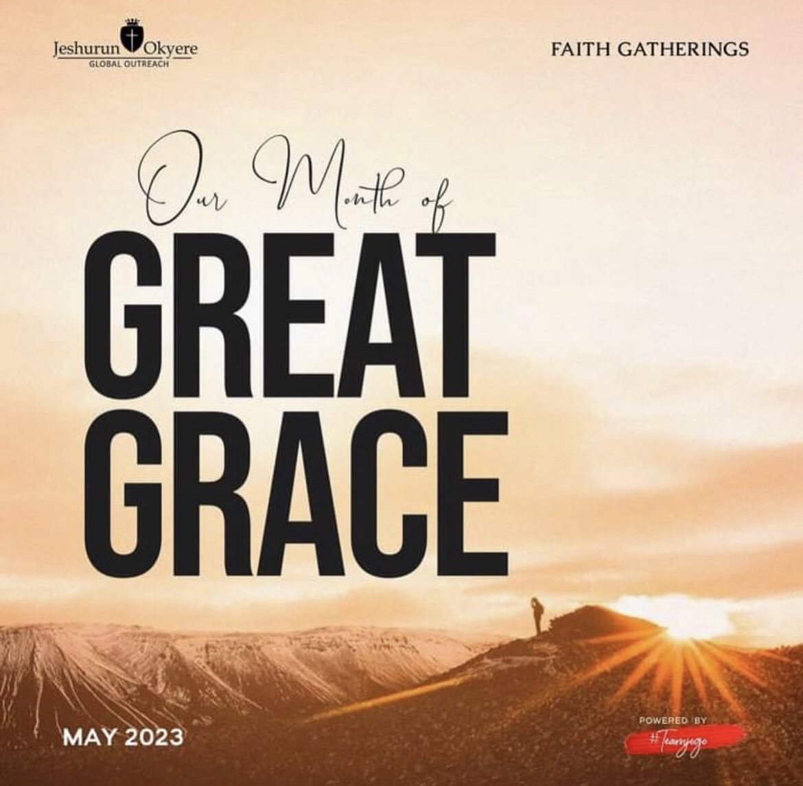 This month we will experience GREAT GRACE🔥🔥🔥🔥🔥🔥 #OurMonthofGreatGrace #FaithGathering #TeamJOGO @JeshrunEric @PrinceAAppiah @efyamoda @niiyebuah1 @CwesiOfori @barristerkobby @GraceAye5 @brokwaku_ @nanayawgyekye @israelfugah @marknortey @2wenty @AJTiwa1