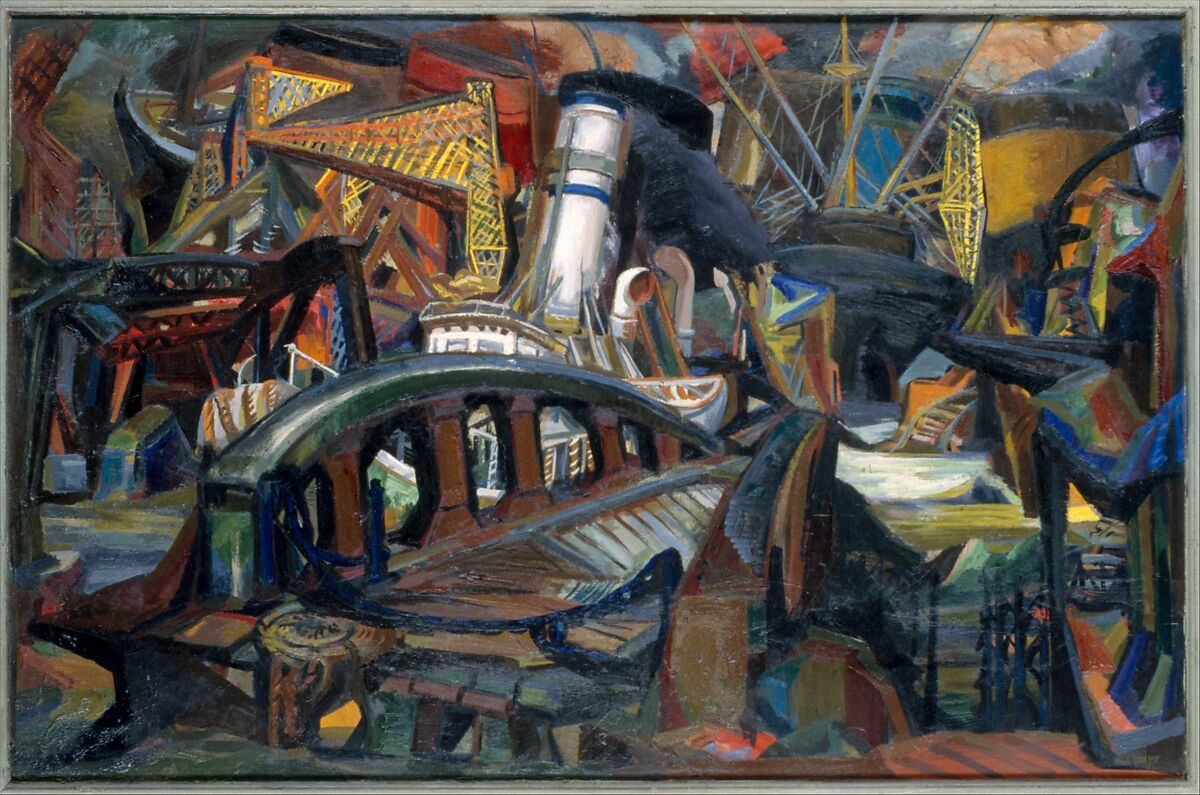 AtriumFineArt's tweet photo. Title ▪️ The Harbor
Artist ▪️ Josef Presser 
Date ▪️ ca. 1943
Medium ▪️ Oil on wood

#JosefPresser #FineArt #UniversalPaintings #Paintings #AtriumFineArt https://t.co/NYTXOjCMSt
