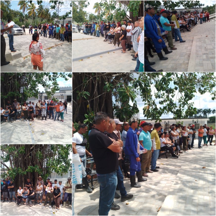 Nuestra Empresa realizó la Asamblea de Trabajadores y Afiliados donde se ratificó el compromiso a participar el próximo #5deMayo bajo la consigna #ALaPatriaManosYCorazon  #AguaySaneamiento #MejorEsPosible