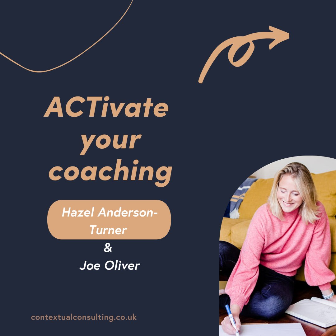 contextconsult's tweet photo. Hazel Anderson-Turner joined Contextual Consulting and our own Joe Oliver, for their workshop, ACTivate your coaching.
#workshop #live #liveworkshop #ACT #acceptanceandcommitmenttherapy #coaching #activate #autopilot #bepresent #selfascontext https://t.co/R4apPri7N0