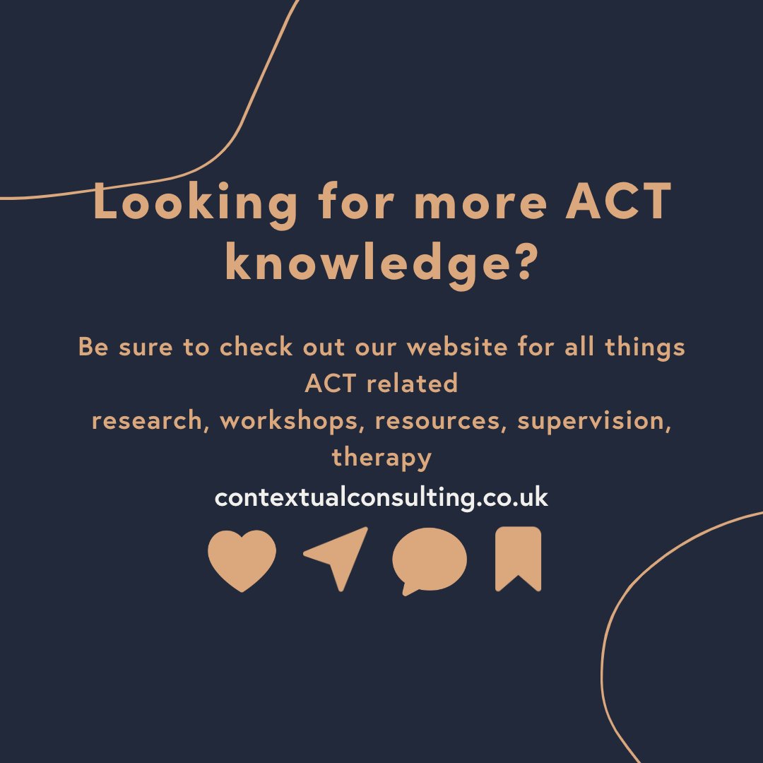 contextconsult's tweet photo. Hazel Anderson-Turner joined Contextual Consulting and our own Joe Oliver, for their workshop, ACTivate your coaching.
#workshop #live #liveworkshop #ACT #acceptanceandcommitmenttherapy #coaching #activate #autopilot #bepresent #selfascontext https://t.co/R4apPri7N0